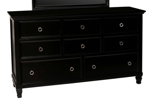 New Classic Furniture Tamarack Black Wood Dresser