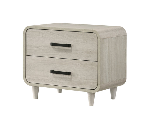 Crown Mark Nyomi White Night Stand