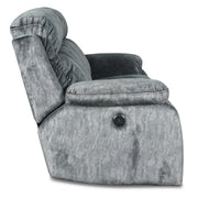 New Classic Furniture Tango Gray Power Footrest Dual Recliner Sofa