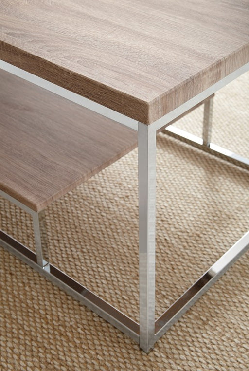 Steve Silver Lucia Brown Chairside End Table