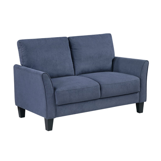 Home Elegance Aliana Blue Love Seat