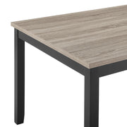 New Classic Furniture Daphne Natural 5pc 60 Inch Dining Set