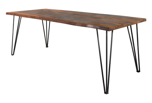 Coaster Furniture Neve Sheesham Grey Beige 6pc Dining Room Set