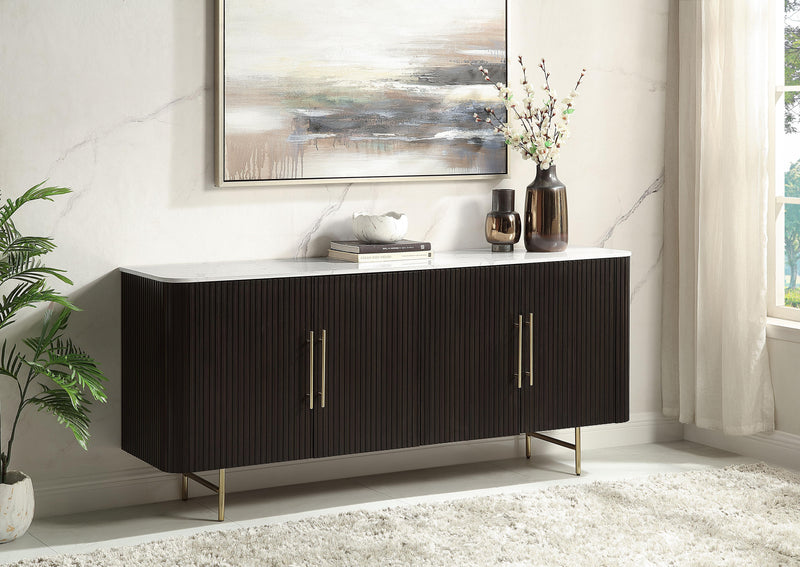 Acme Furniture Clayten White Espresso Server