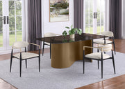 Coaster Furniture Edson Brown 72 Inch Rectangular Dining Table
