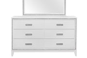 Global Furniture Lily White Dresser And Mirror