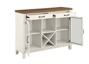 Steve Silver Hyland Grey Server