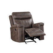 New Classic Furniture Quade Mocha Glider Recliner