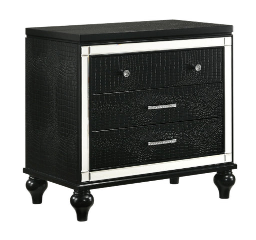 New Classic Furniture Valentino Black Nightstand