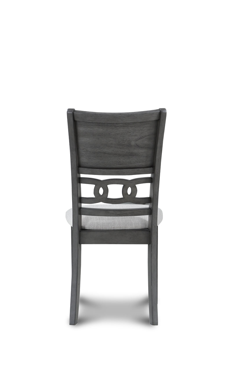 New Classic Furniture Gia Brown Round 5pc Dining Set