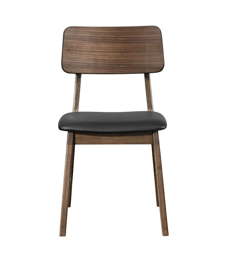 New Classic Furniture Thea Brown Walnut 7pc Dining Room Set