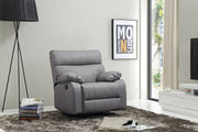 Glory Furniture Manny Black Faux Leather Rocker Recliner
