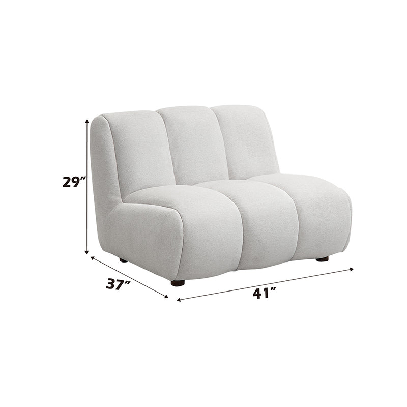 Acme Furniture Manilla Ivory White Chair
