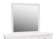 New Classic Furniture Tamarack White Glass Mirror