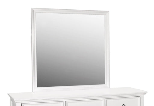 New Classic Furniture Tamarack White Glass Mirror