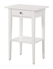 Glory Furniture Dalton White Nightstand