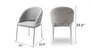 Galaxy Home Onyx Black Chairs