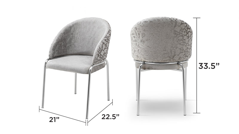 Galaxy Home Onyx Black Chairs