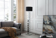 Glory Furniture Silvery Black GM0154 Floor Lamp