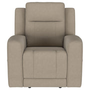 Coaster Furniture Brentwood Taupe Brown Recliner Chair