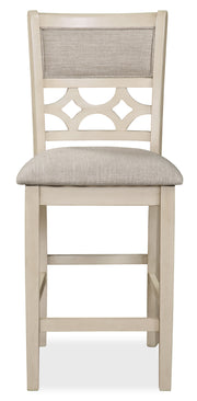 New Classic Furniture Mitchell Gray 5pc Counter Heigth Set