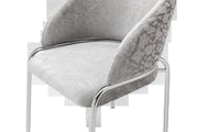 Galaxy Home Onyx Light Gray Chairs
