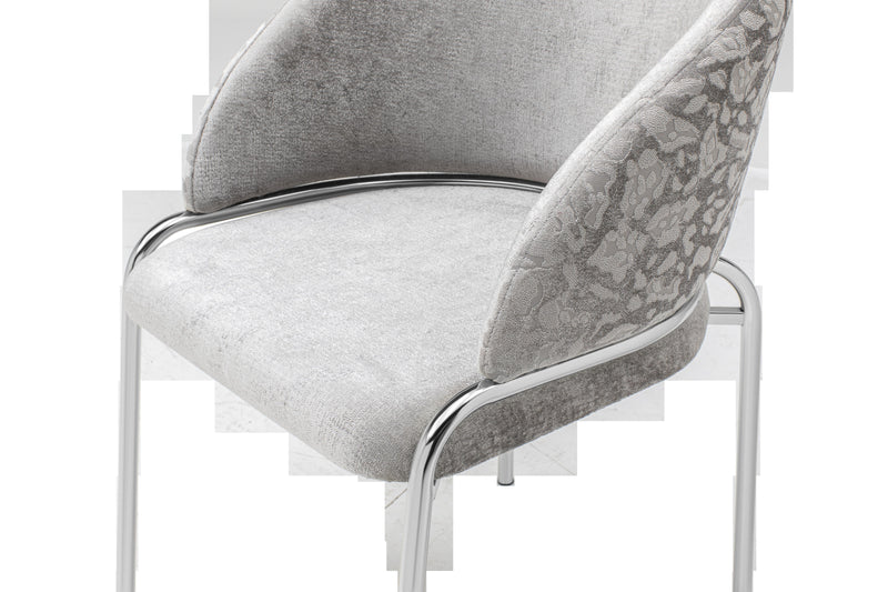 Galaxy Home Onyx Light Gray Chairs