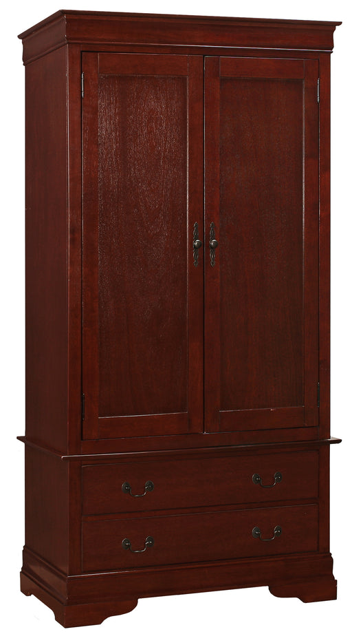 Glory Furniture Louis Phillipe Cherry Armoire