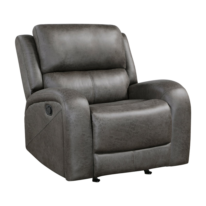 Home Elegance Pagosa Brown Rocker Reclining Chair