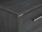 New Classic Furniture Odessa Charcoal Gray Nightstand