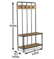 Steve Silver Camino Black Hall Tree