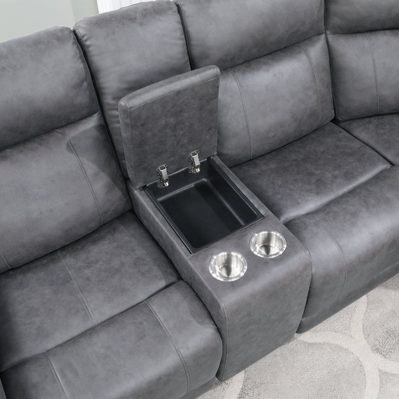 Global Furniture U1797 Greige Sectional