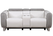 Global Furniture U8520 Grey White 3pc Living Room Set