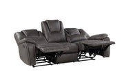Steve Silver Katrine Charcoal Manual Sofa