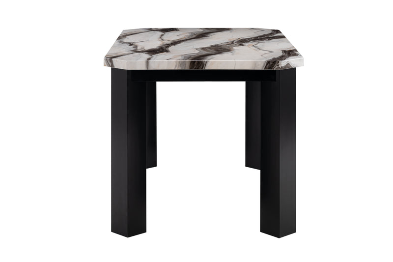 Global Furniture D06 Black White Bar Table