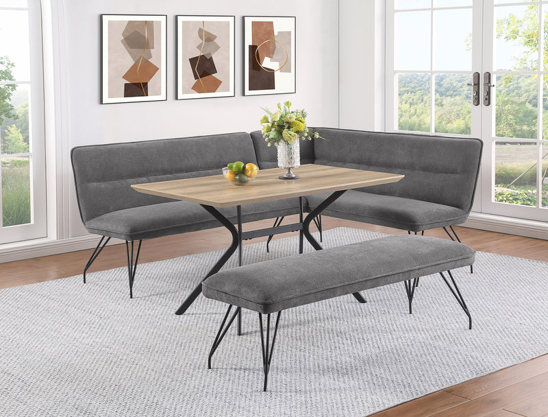 Coaster Furniture Dodson Grey Dining Bench