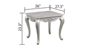 Galaxy Home Melrose Champagne End Table