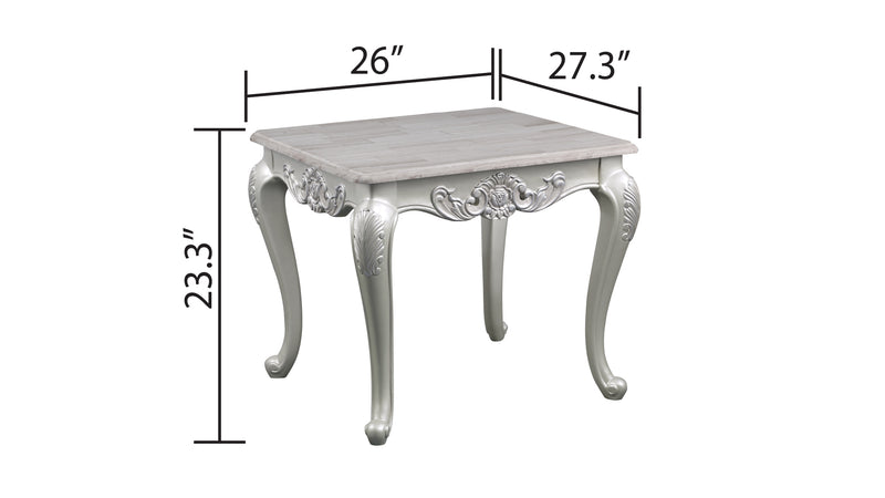 Galaxy Home Melrose Champagne End Table