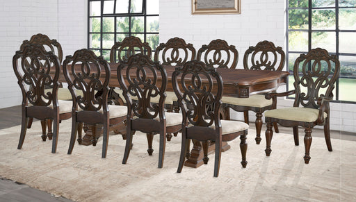 Steve Silver Royale Brown 11pc Dining Set
