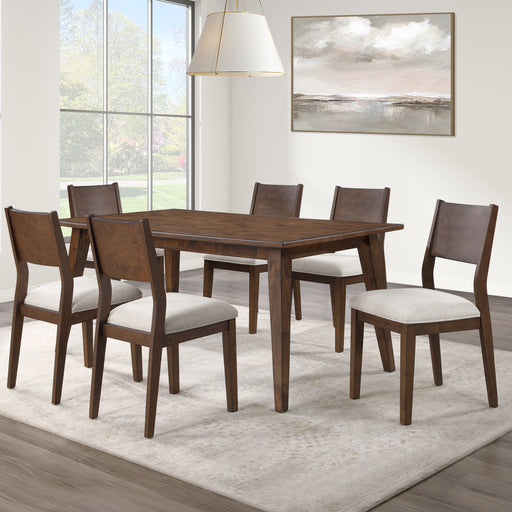 Steve Silver Canton Brown 7pc Dining Set