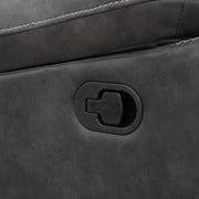 Steve Silver Rudger Moonlight Gray Manual Reclining Sofa