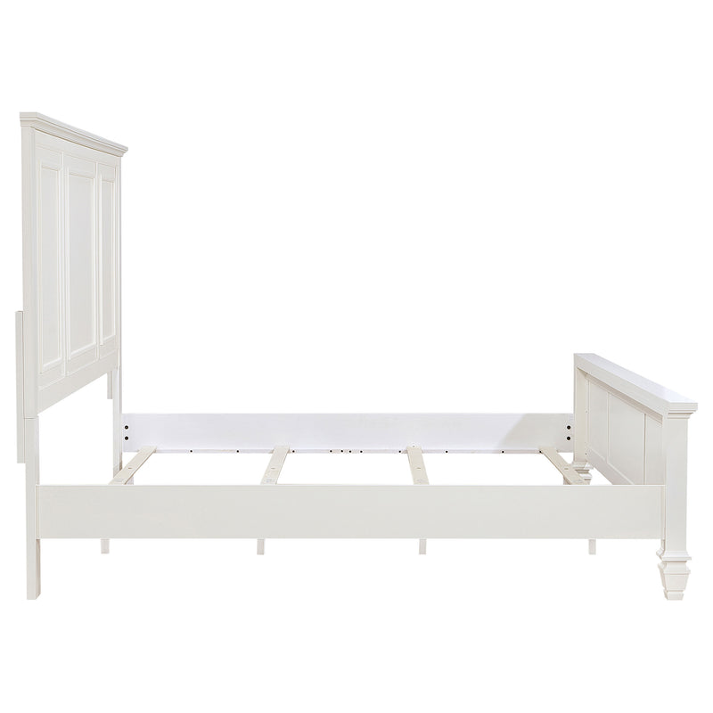 Coaster Furniture Sandy Beach Cream White King Panel Bed