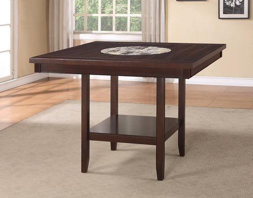 Crown Mark Fulton Espresso Counter Height Table