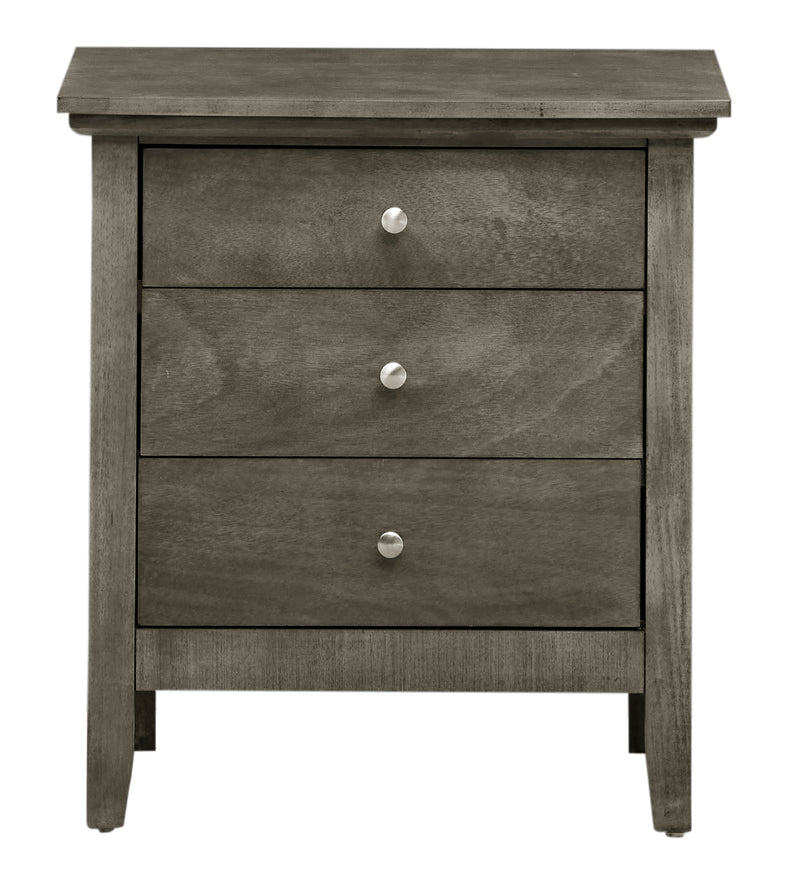 Glory Furniture Hammond Beige 3 Drawers Nightstand