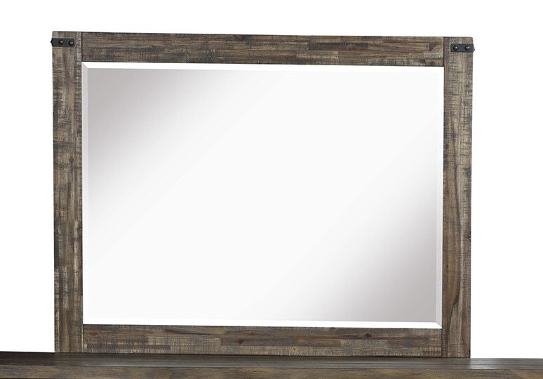 New Classic Furniture Galleon Walnut Mirror