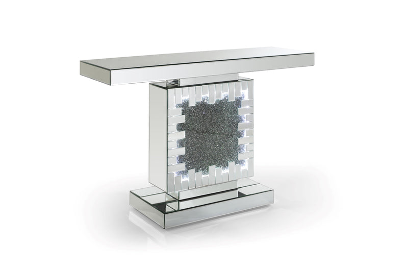 Glory Furniture Console And Mirror