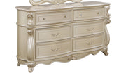 New Classic Furniture Monique Champagne Dresser with Marble Top