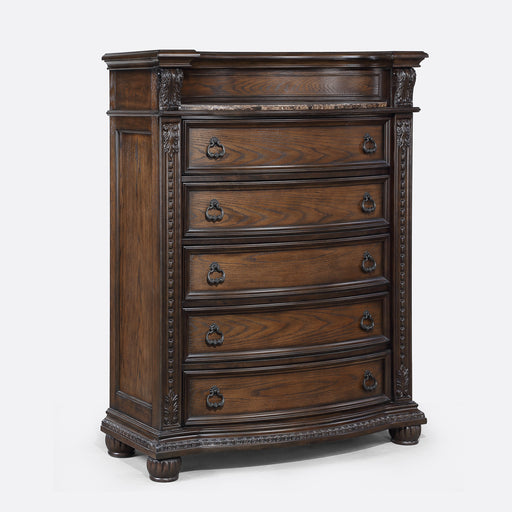 Crown Mark Stanley Coffee Brown Chest