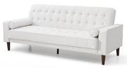 Glory Furniture Andrews White Sofa Bed