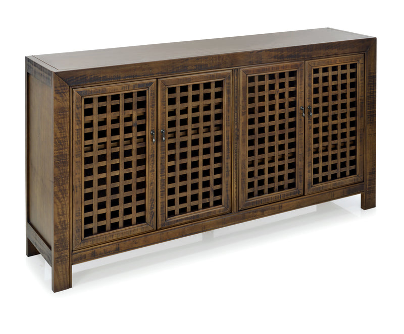 Steve Silver Rio Grey 4 Door Accent Cabinet